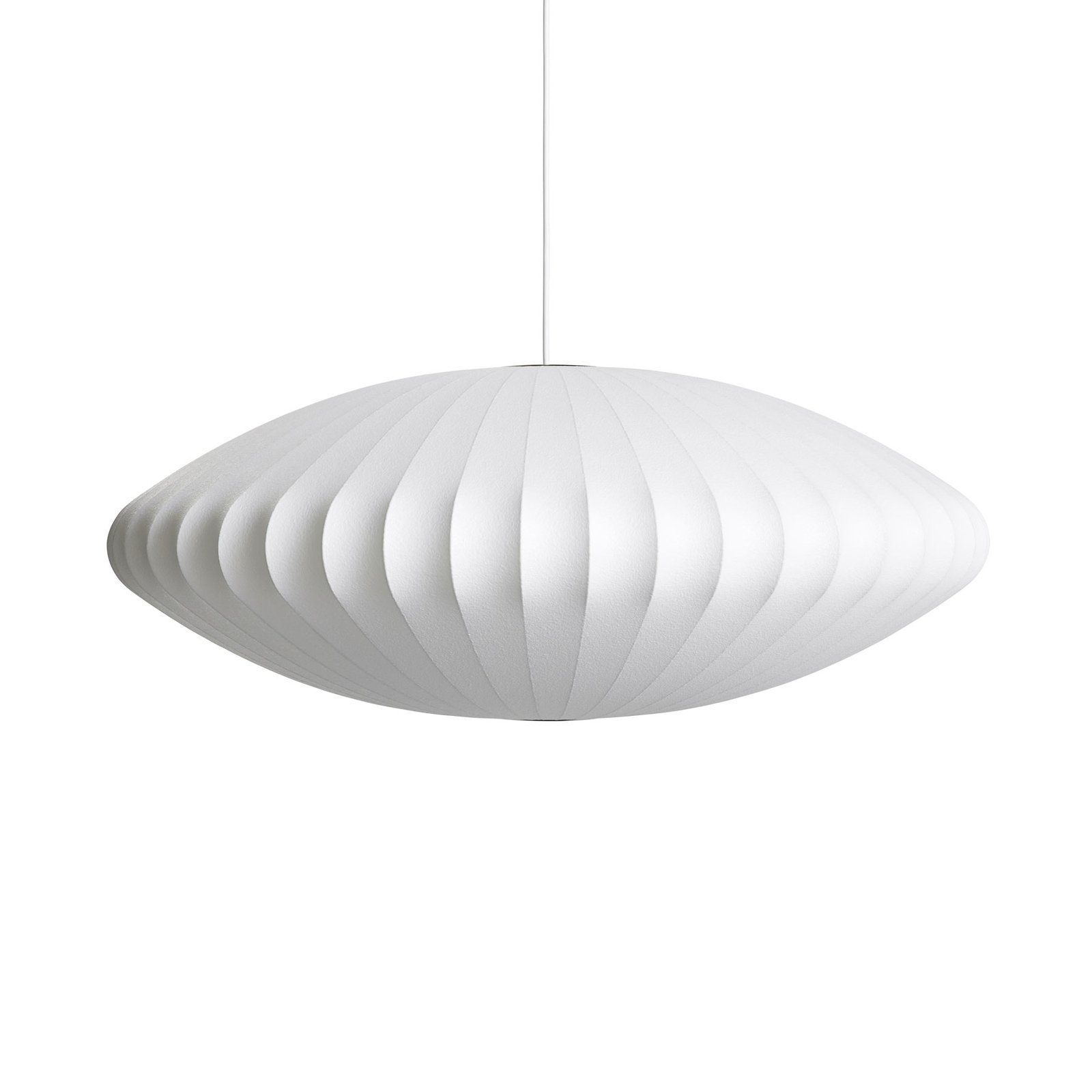 Nelson Saucer Bubble Pendant L Off-White - Herman Miller