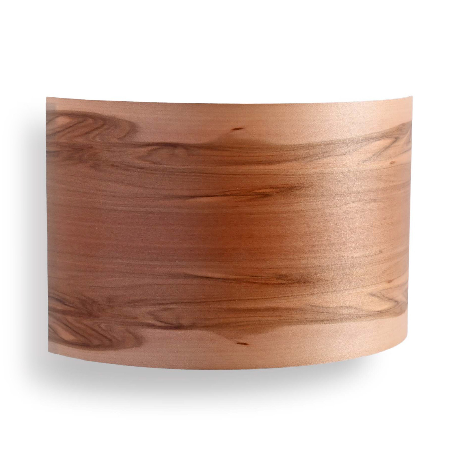LeuchtNatur Cortex wall light with wooden shade
