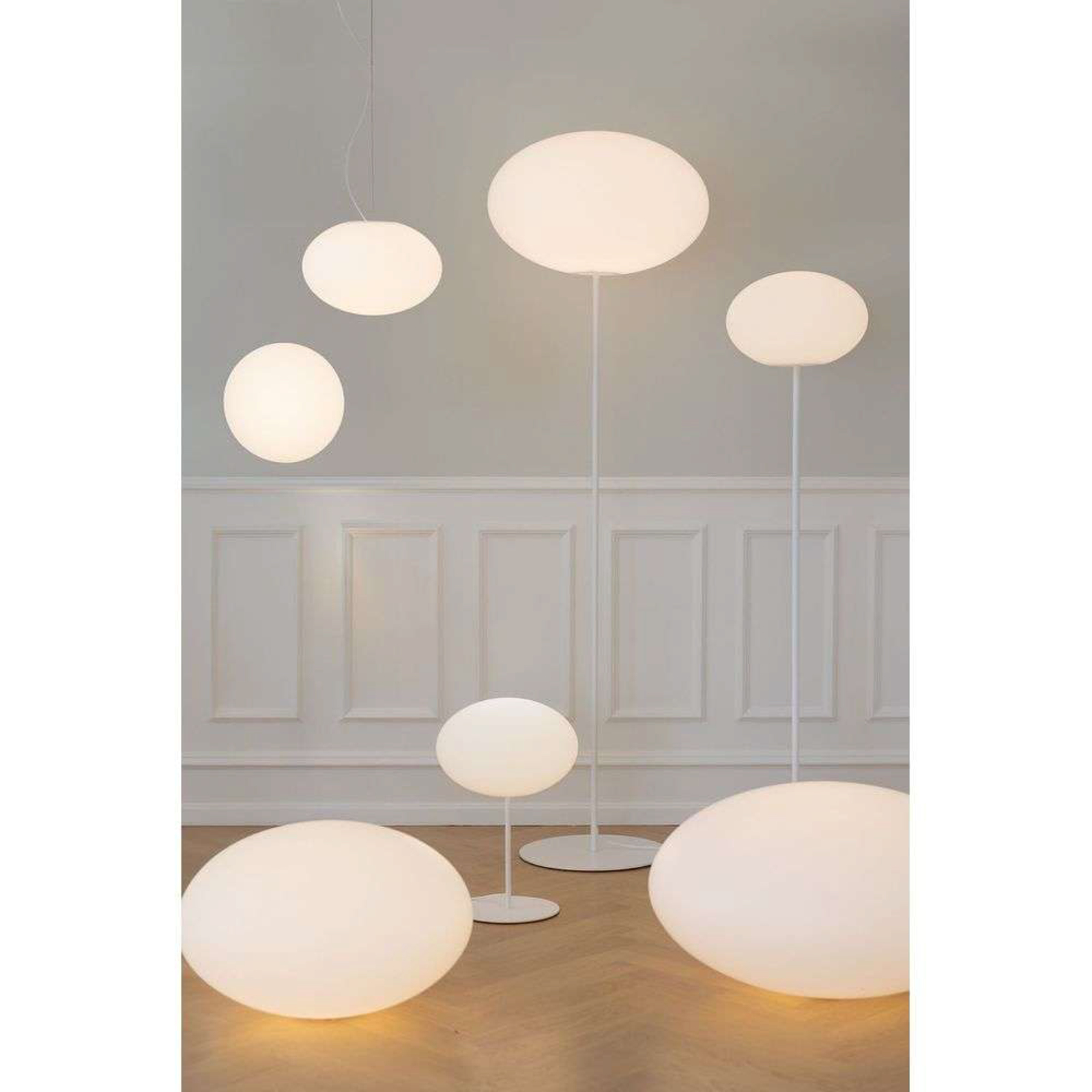 Eggy Pop Out Vanjska Lampa Ø32 (8m) Opal White - CPH Lighting