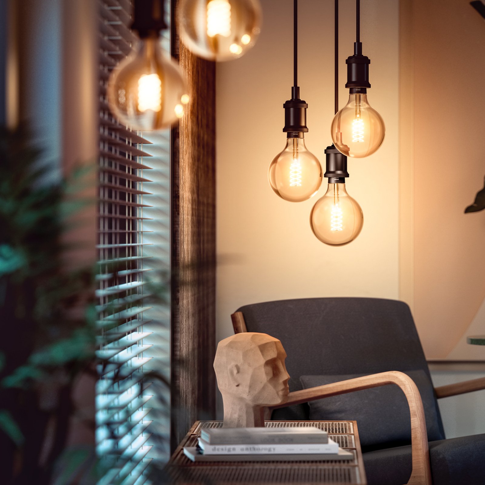 Philips Hue White Filament Bluetooth Ø93 E27 - Philips Hue