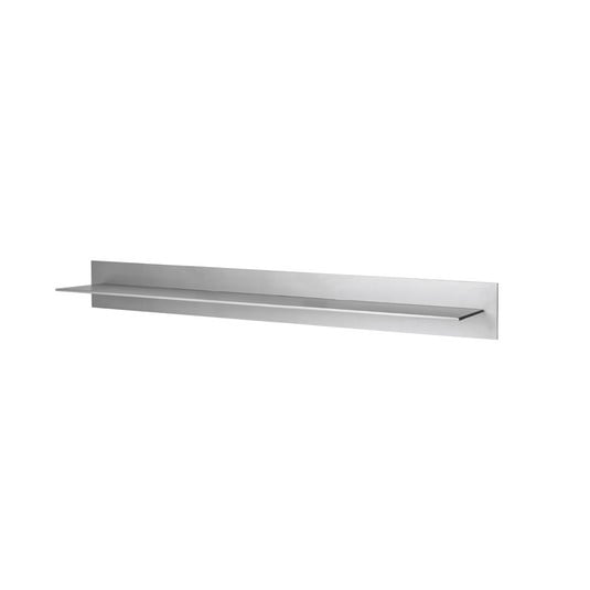 Lager yksittäinen seinähylly, leveys 85 cm, alumiini - ferm LIVING