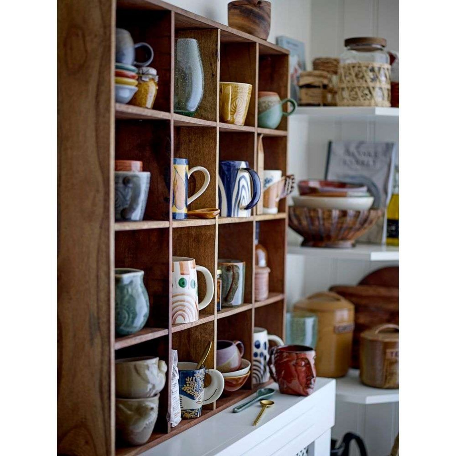 Tilo Shelf Brown - Bloomingville