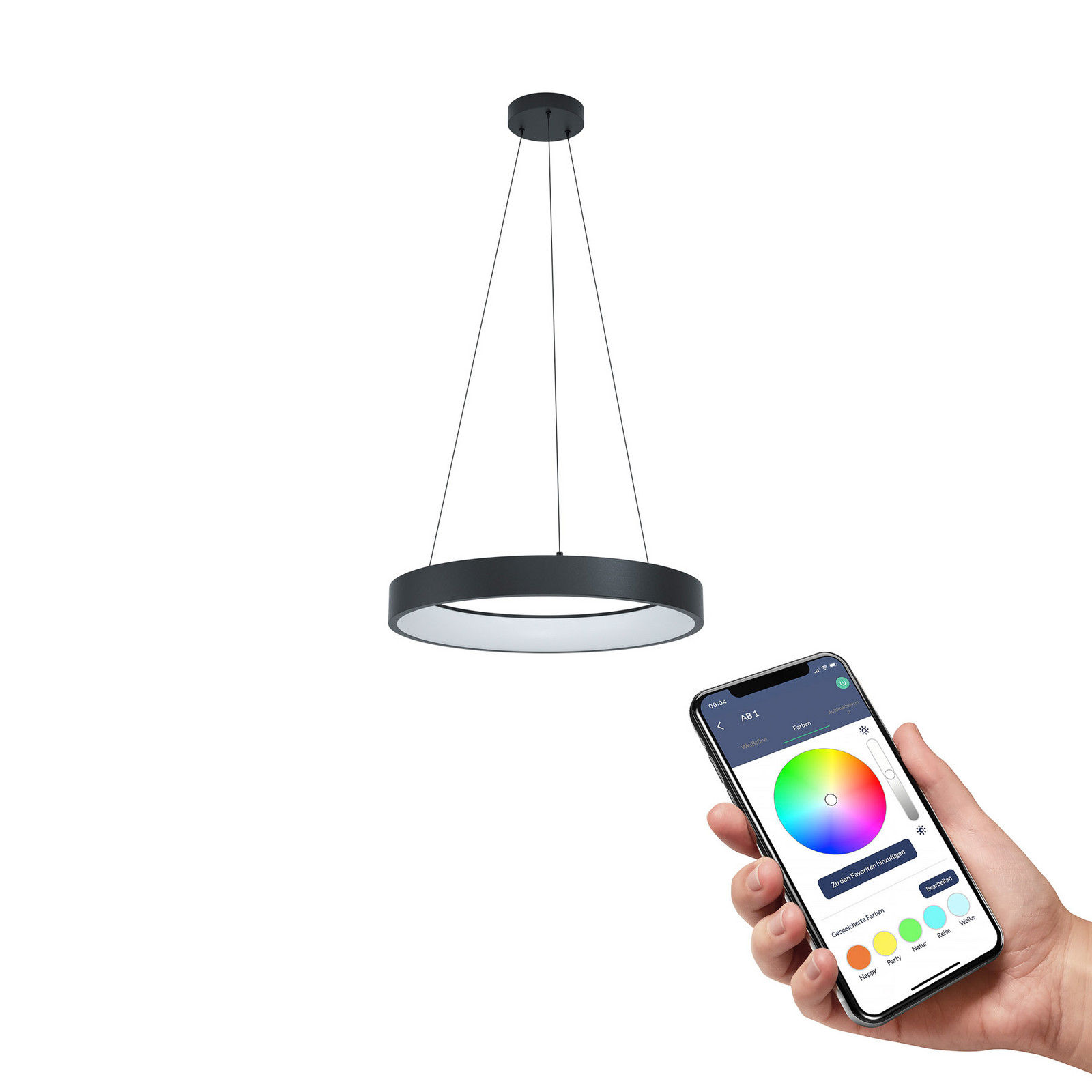 EGLO connect Marghera-Z lampă pendul LED