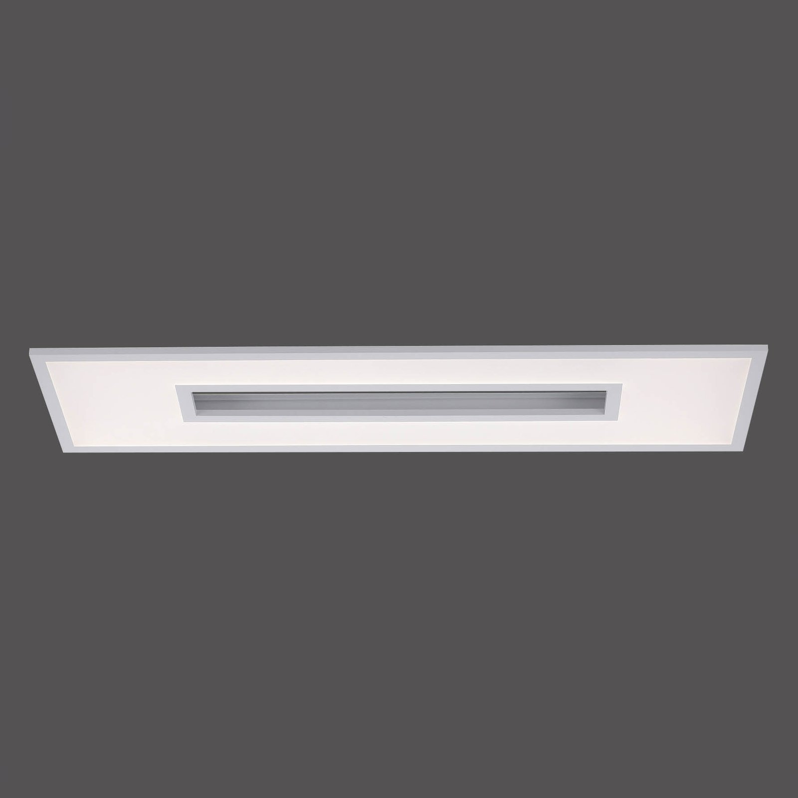 LED plafondlamp Recess, rechthoekig, RGBW dimbaar