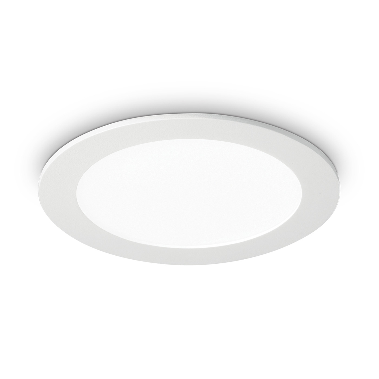LED-taklampe Groove round, 3 000 K, 16,8 cm