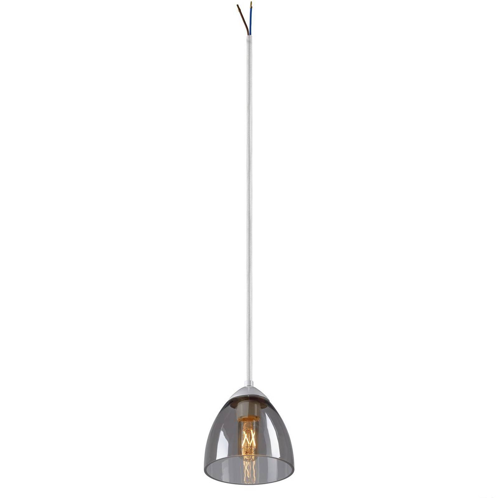SLV Glass Pendant Light - Living / Dining Room - Hanging Light - dimmable - Modern - Clear