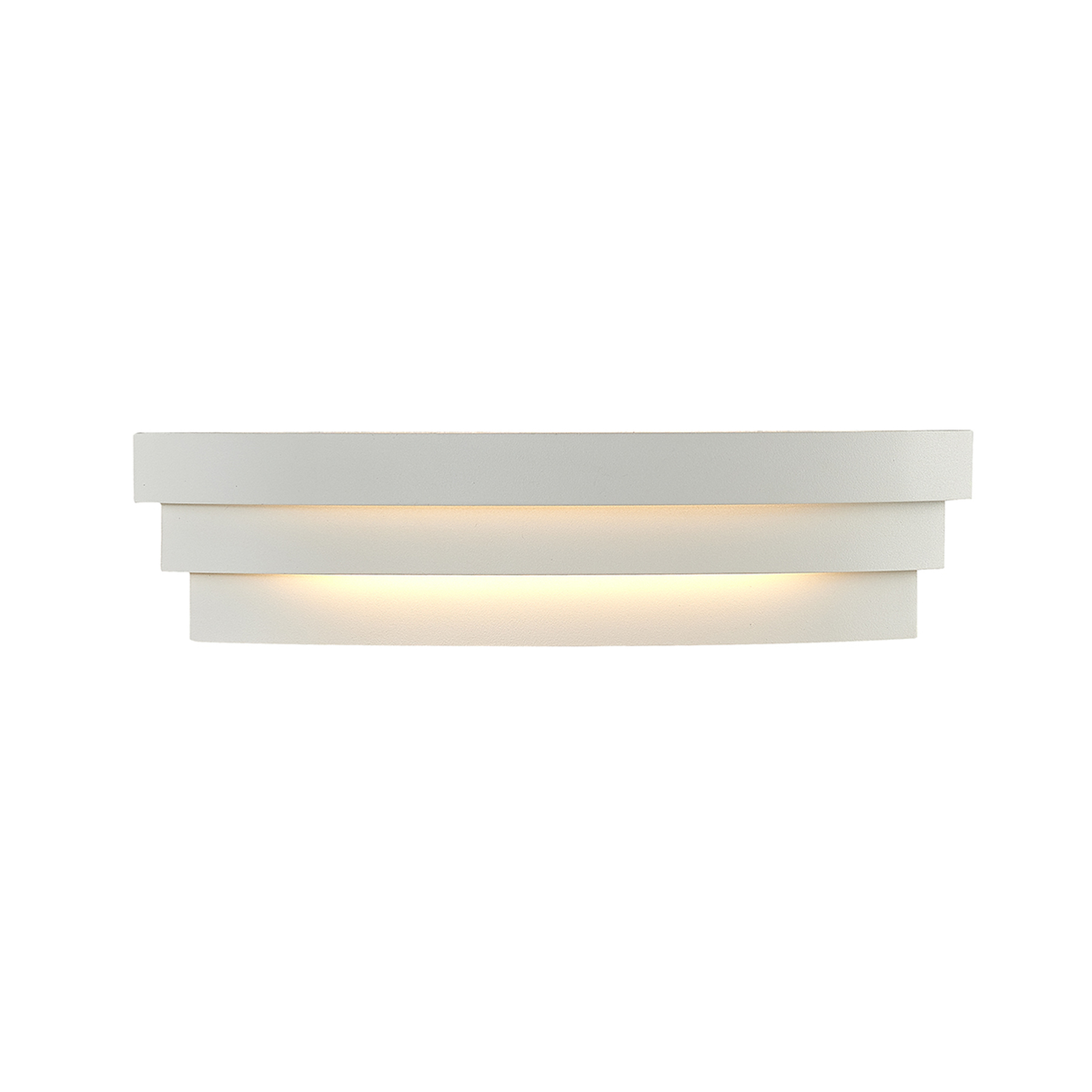 Arcchio Harun LED-vegglampe i hvit, 30 cm