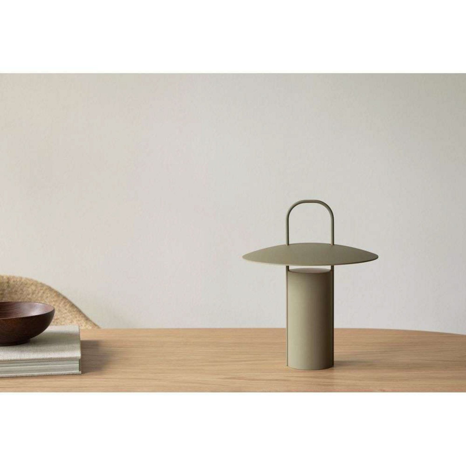 Ray Portable Table Lamp Dusty Green - Audo Copenhagen