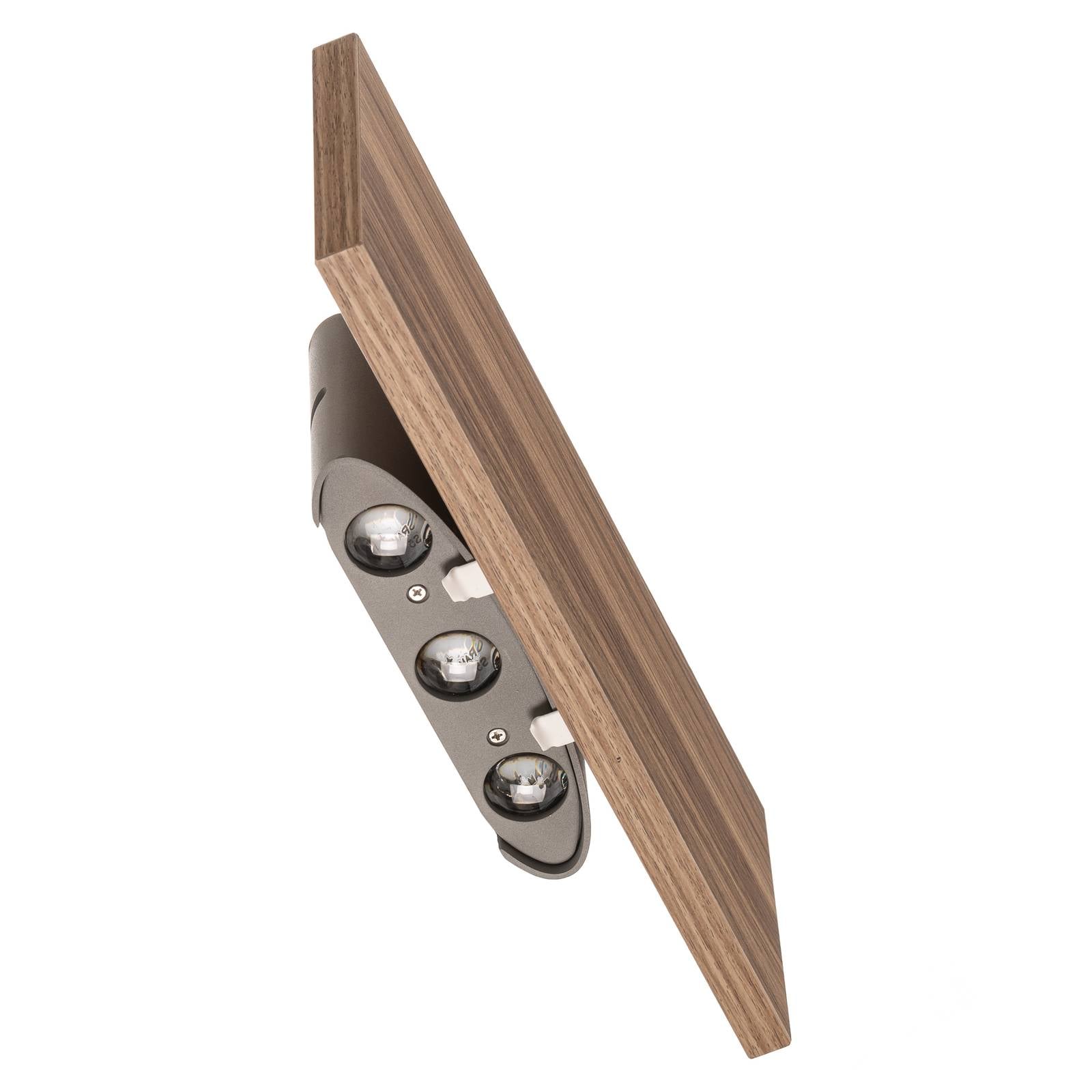 Paul Neuhaus Palma LED-Wandleuchte Holz 32 cm