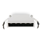 LED-Einbauleuchte Sound 5 30° mit Rahmen