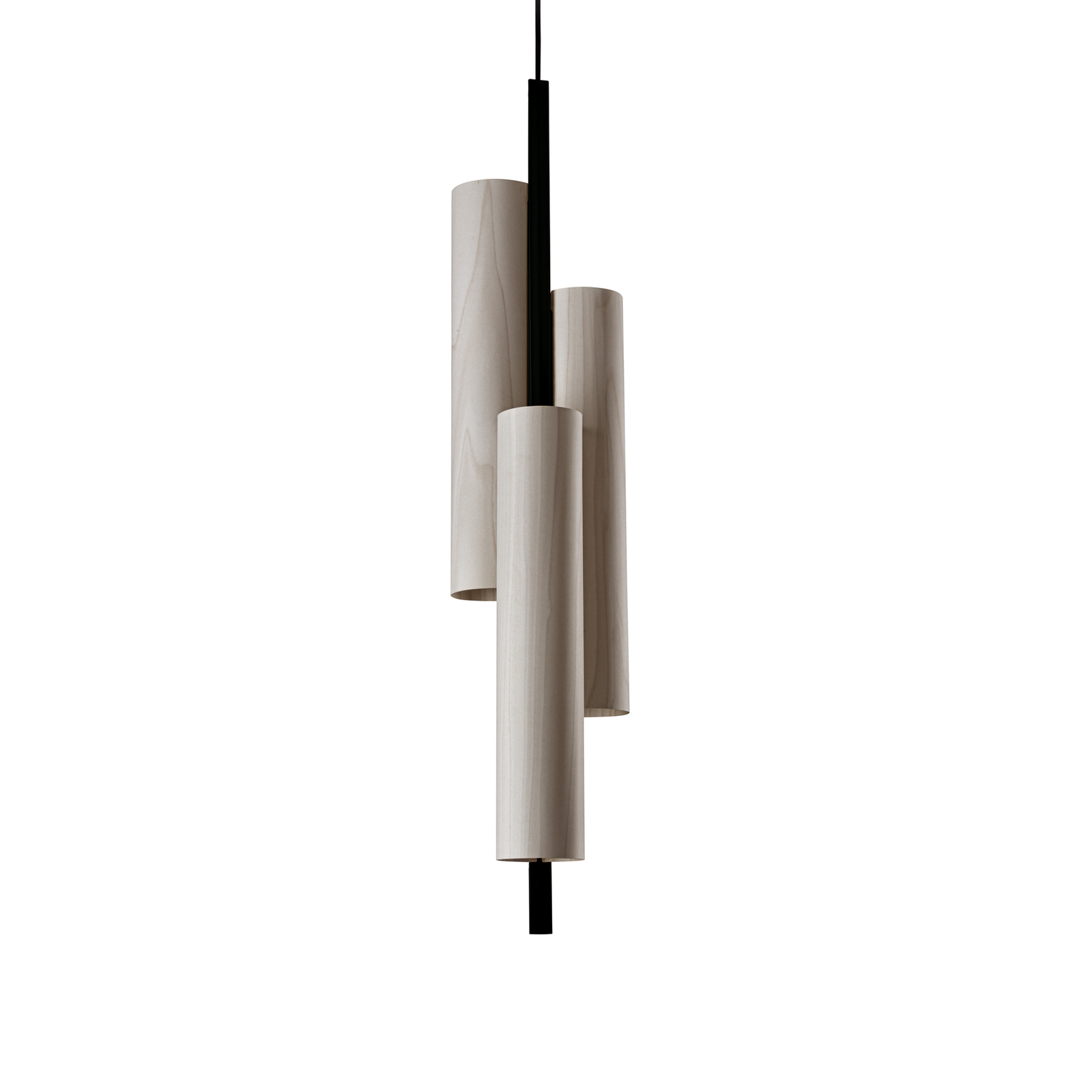 LZF Black Note Triplet LED pendant light, black