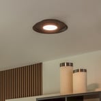 Lucande Merilla plafondlamp, zwart