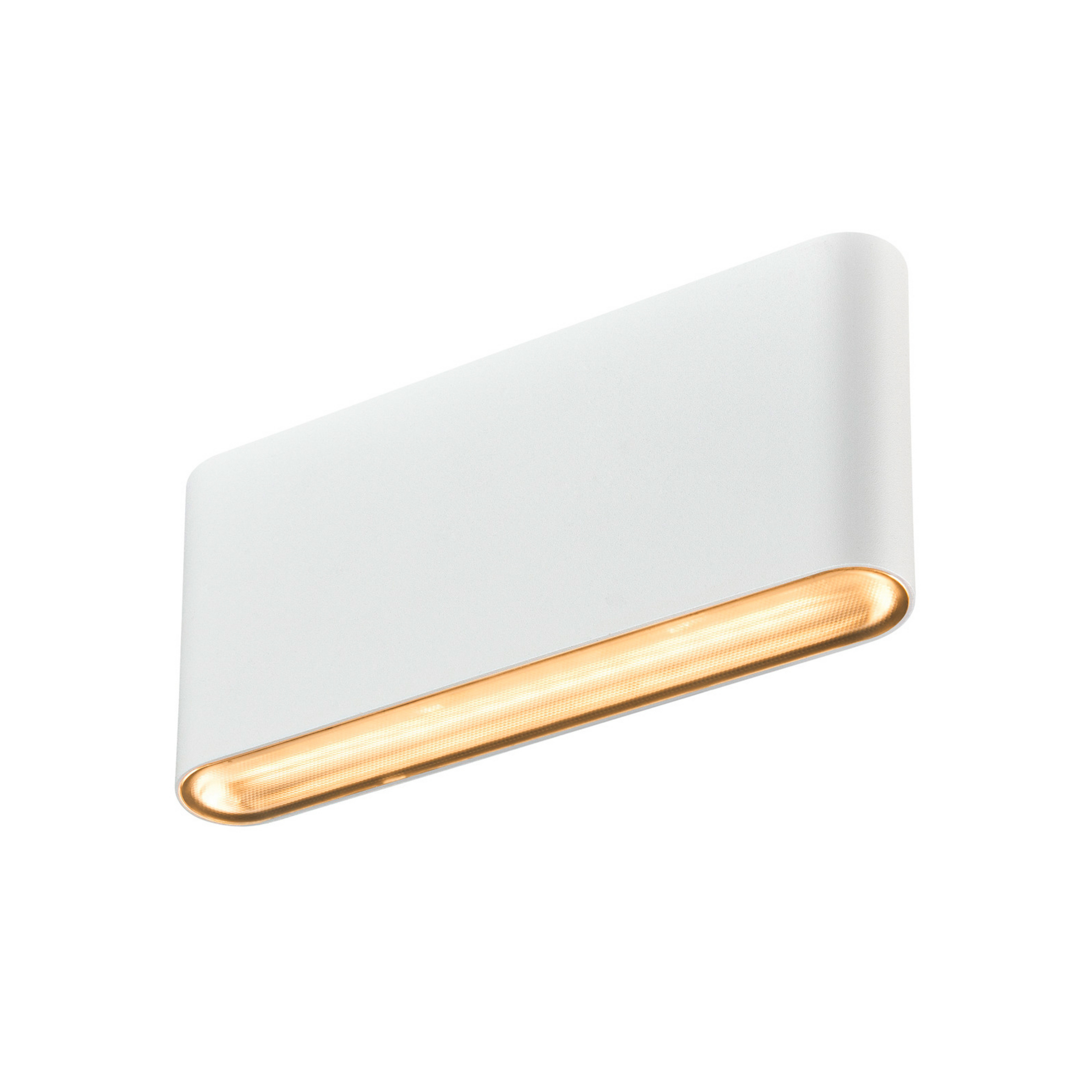Oval 18 LED buiten wandlamp IP65 Wit - SLV