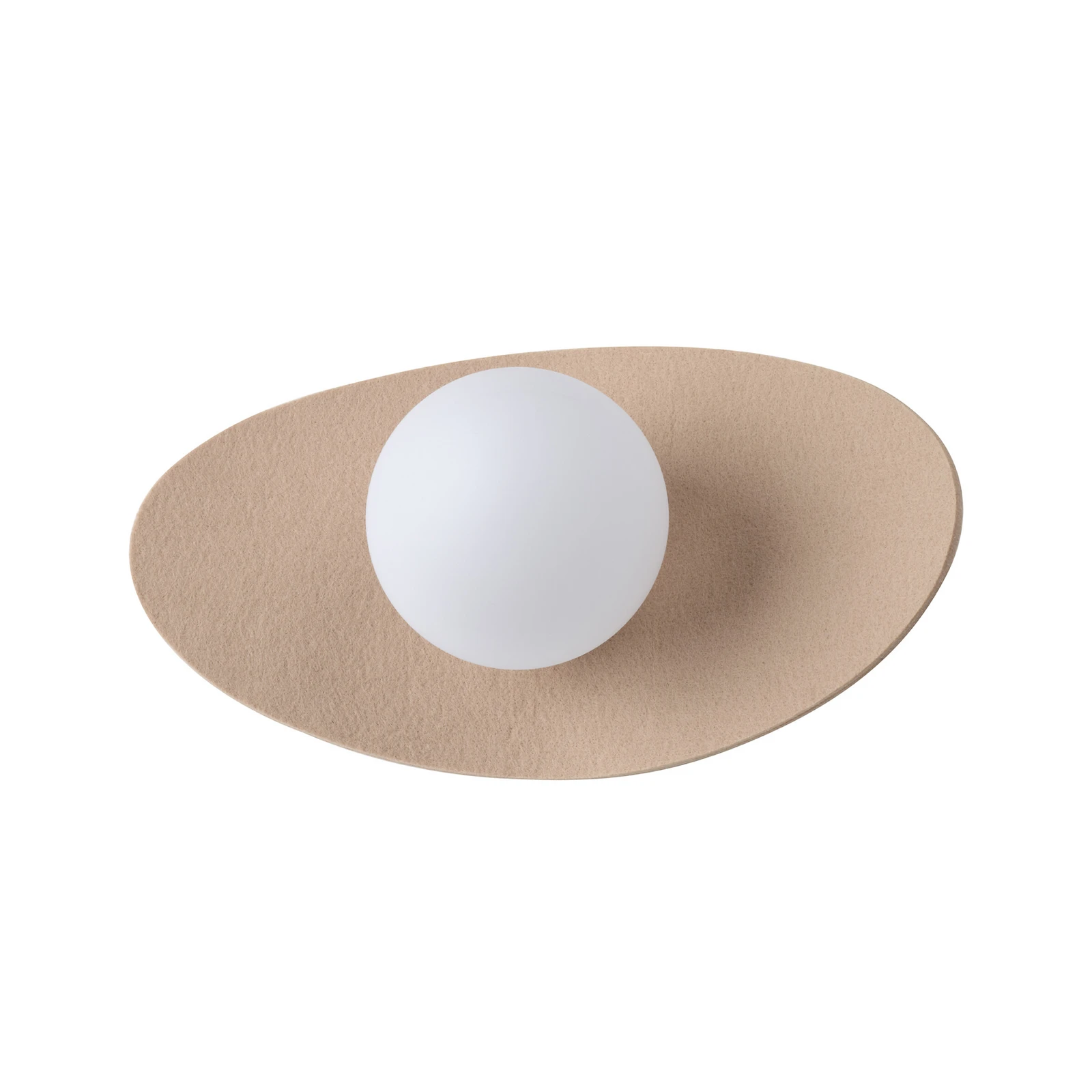 Applique murale OSRAM Decor Pearl, beige, feutre, G9