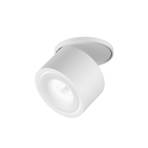 Egger LED-Einbauspot DL Clippo S EP, weiß/weiß, DTW Ø 7,5 cm