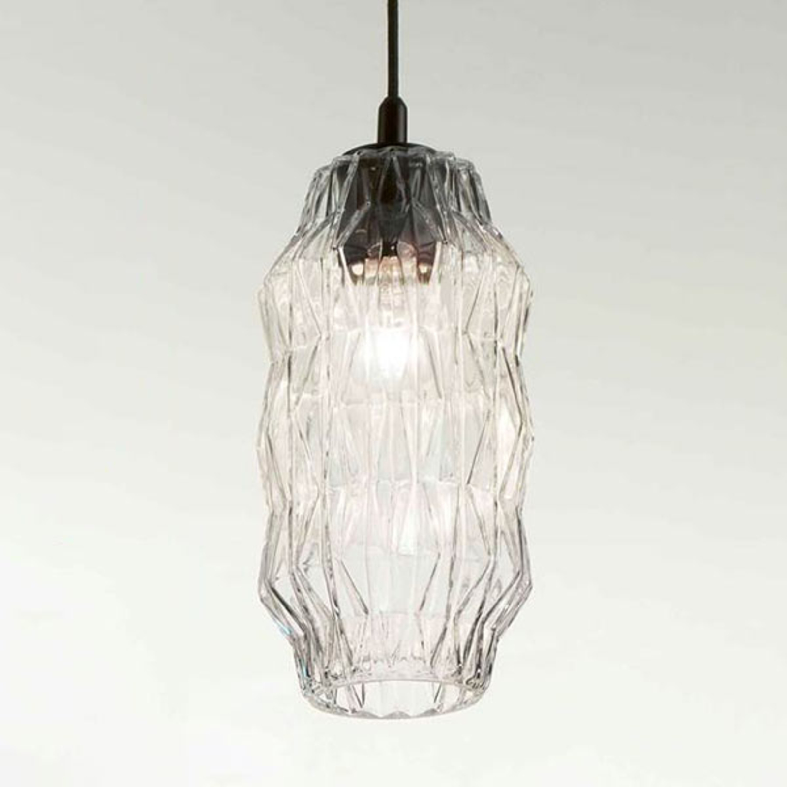 Elegant glass pendant light Origami