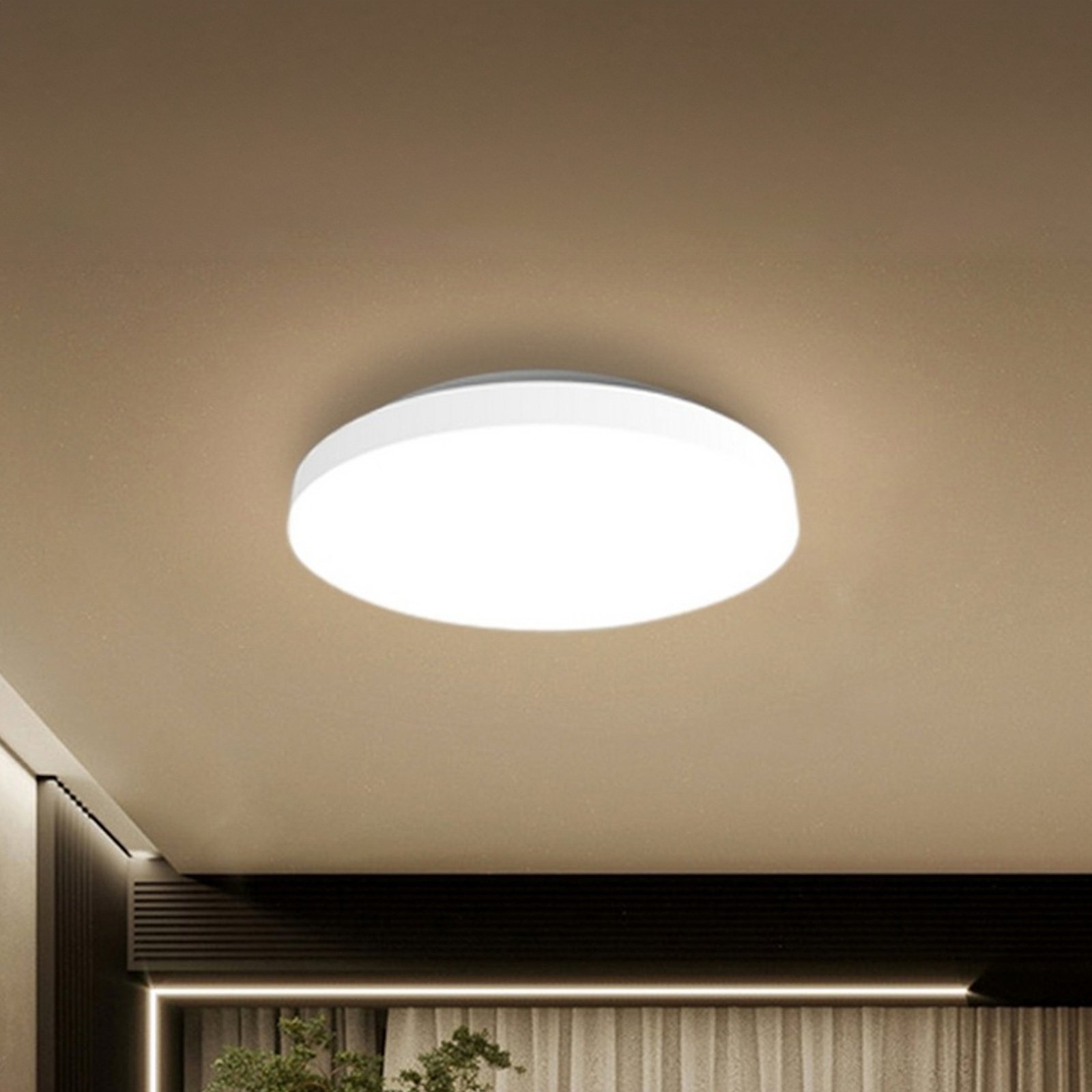 Lampa sufitowa LED Allrounder 1, regulowana barwa światła