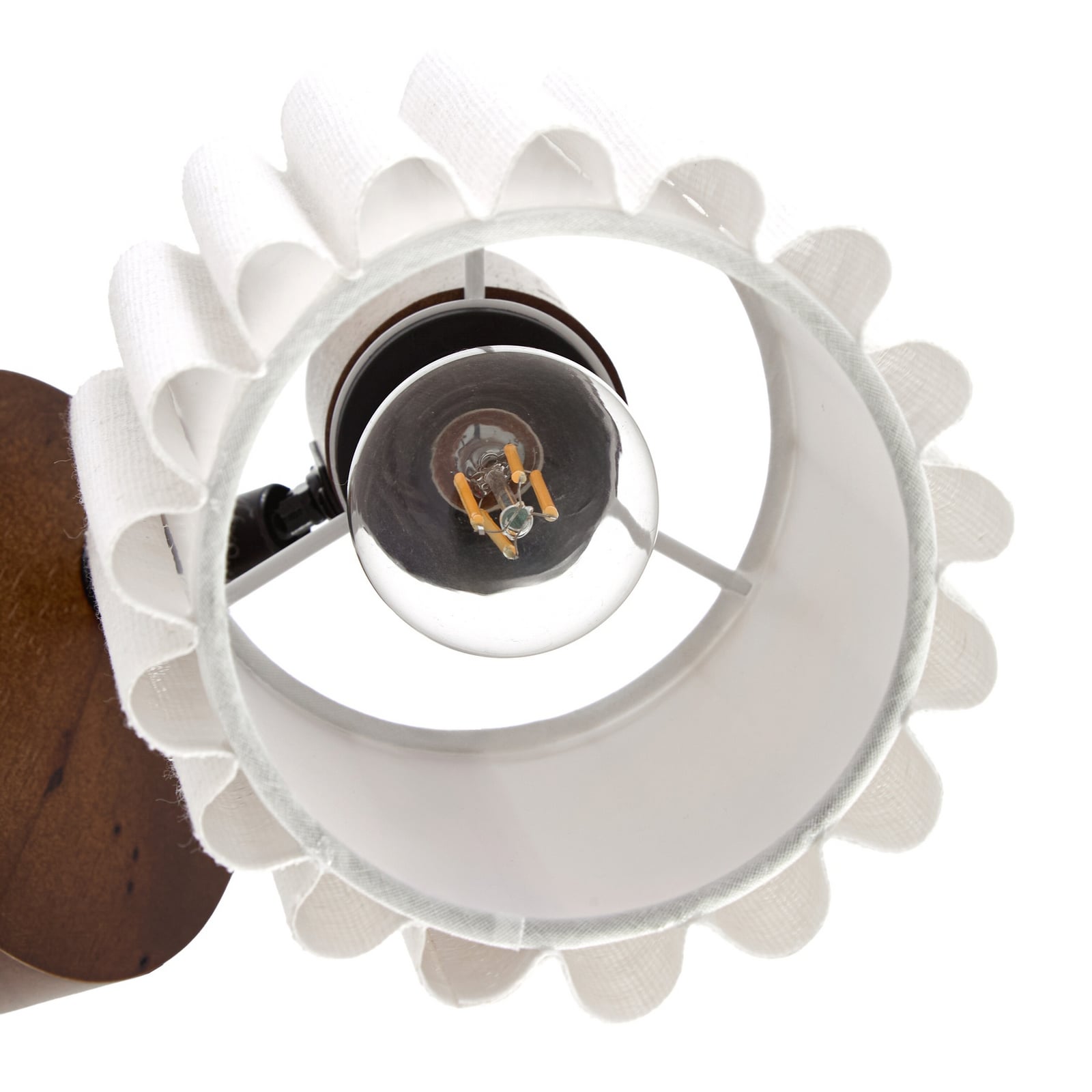 Shiloh spotlight till vägg, trä, linne, valnöt/beige, E14 – Lindby Shiloh spotlight till vägg, trä, linne, valnöt/beige, E14 – Lindby
