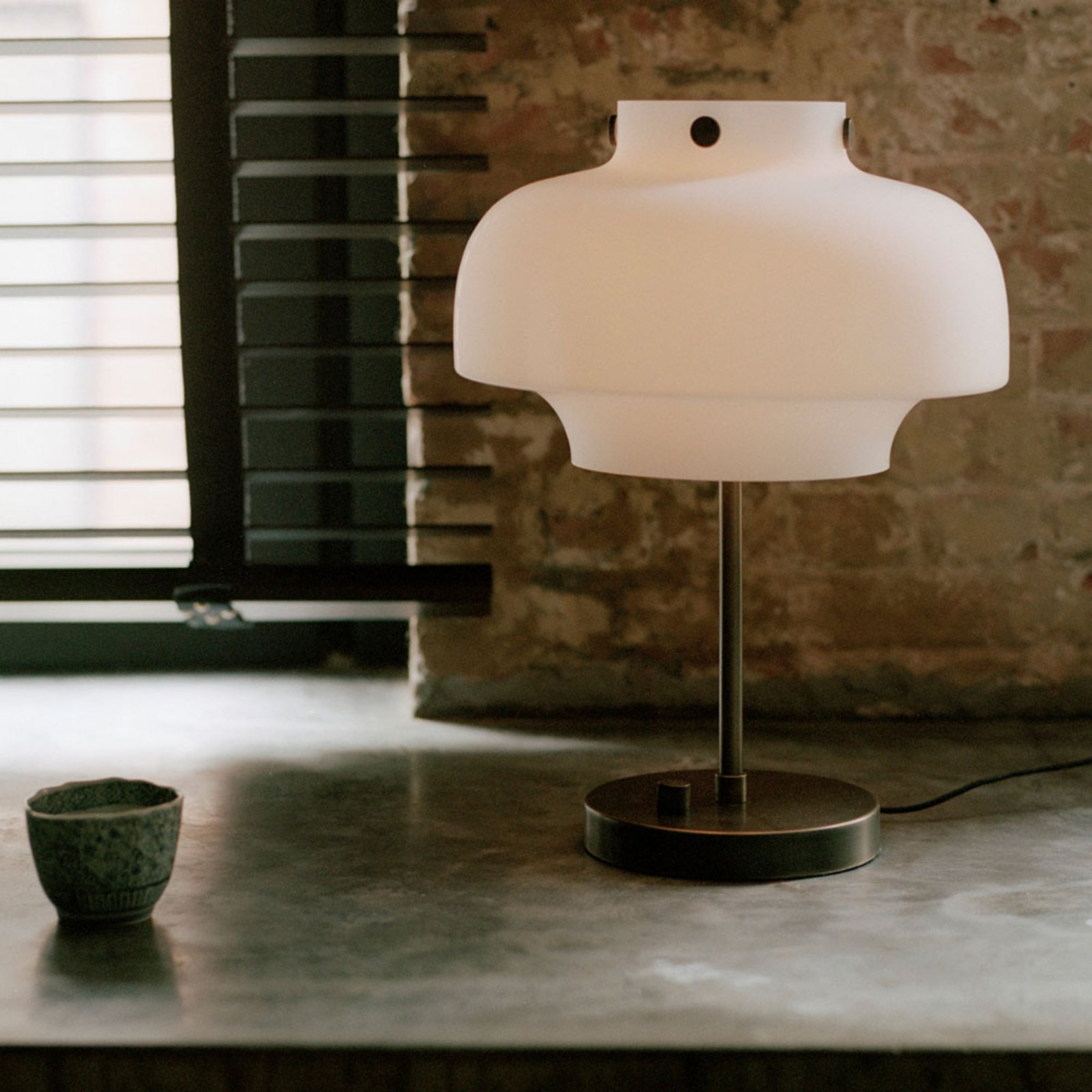 Copenhagen SC13 Lampe de Table Verre Opale - &Tradition