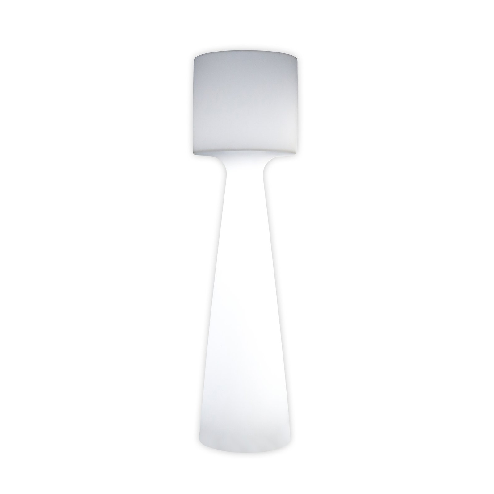 Candeeiro de pé LED Newgarden Grace IP65 branco, 170 cm