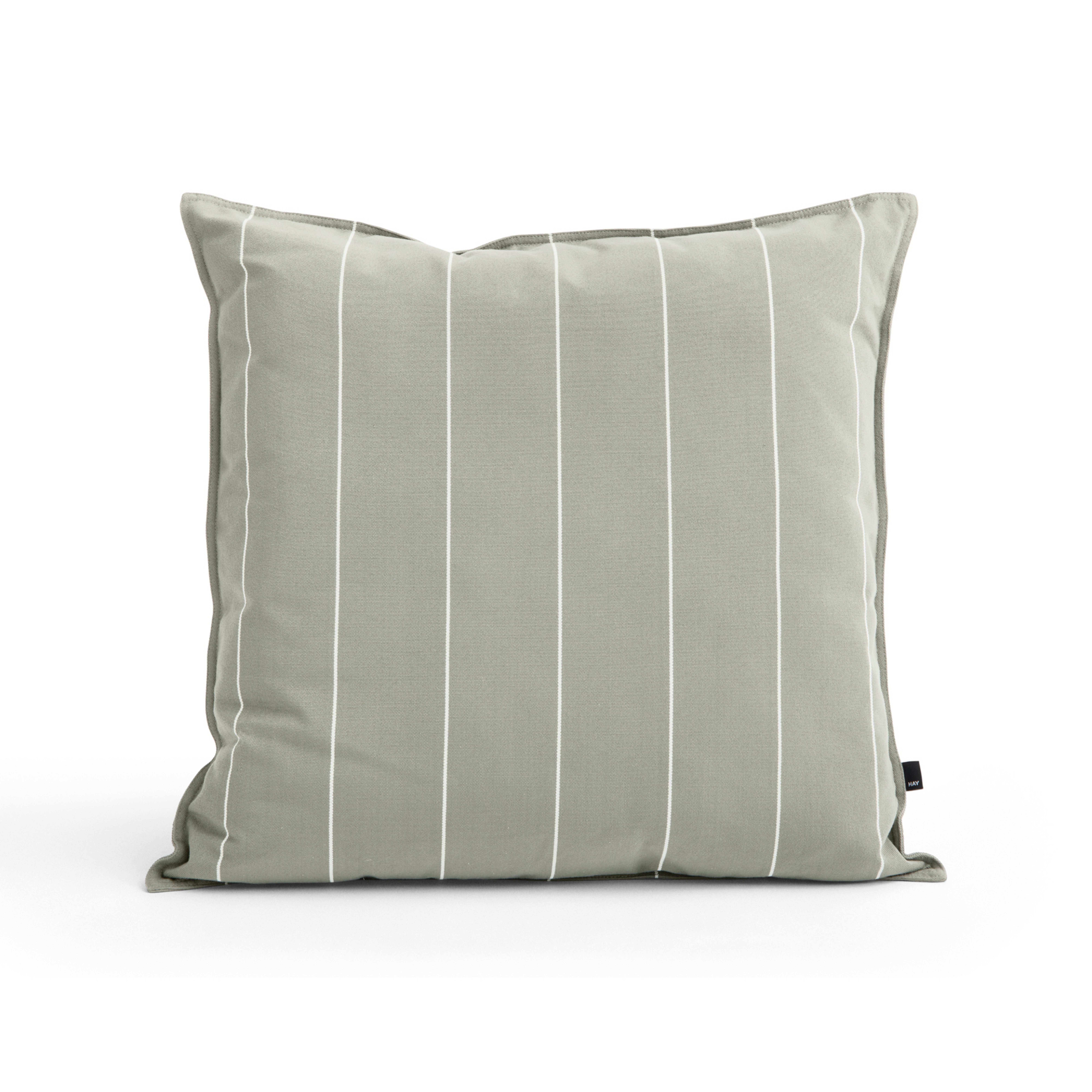 Terrazza Kissen, grau schmal gestreift, 60 x 60 cm - HAY