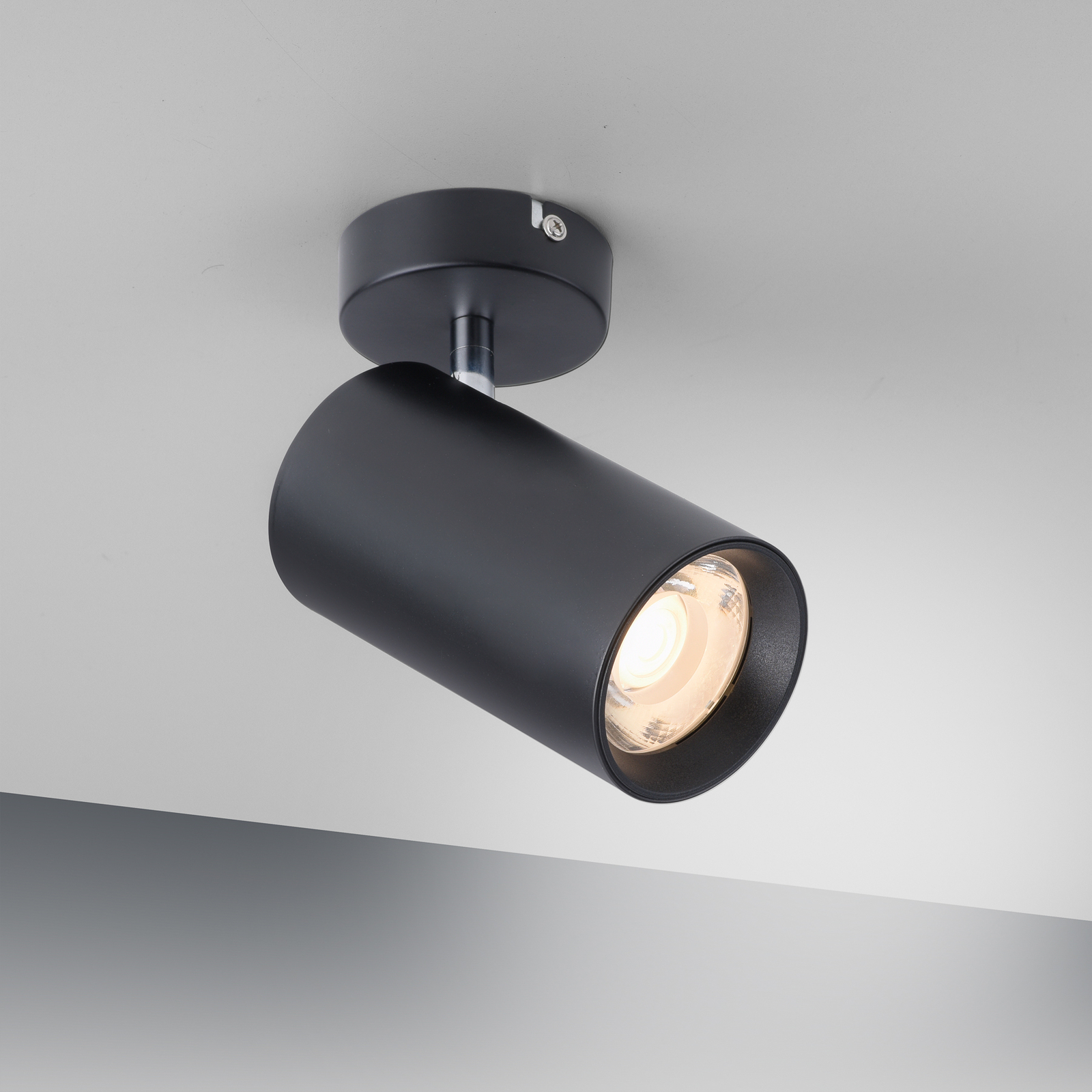PURE Technik LED-spotlight, Tronic-dimbar, svart