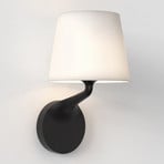 Astro Millie wall light, IP44, white lampshade