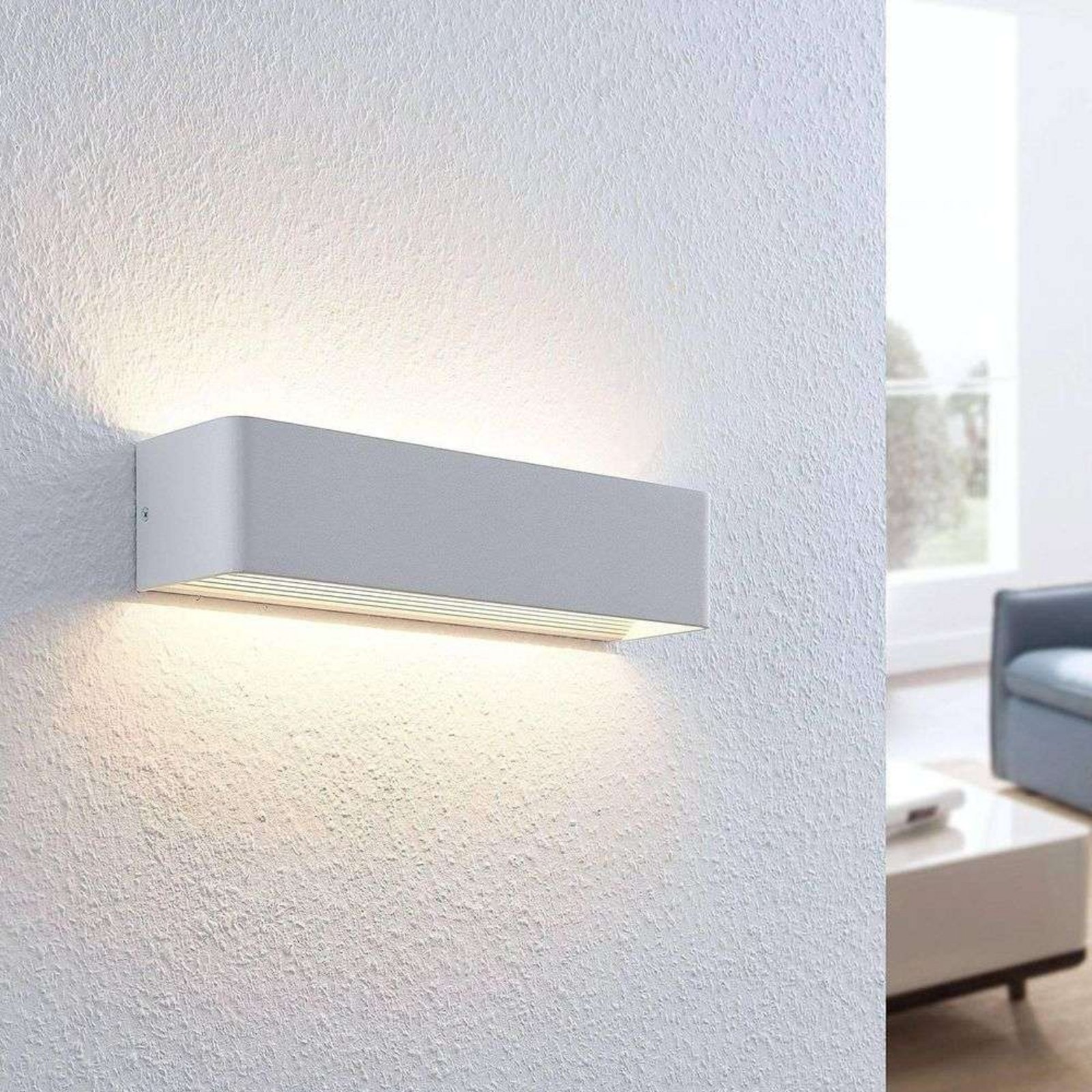 Lonisa LED Nástěnné Svítidlo W37 White - Lindby