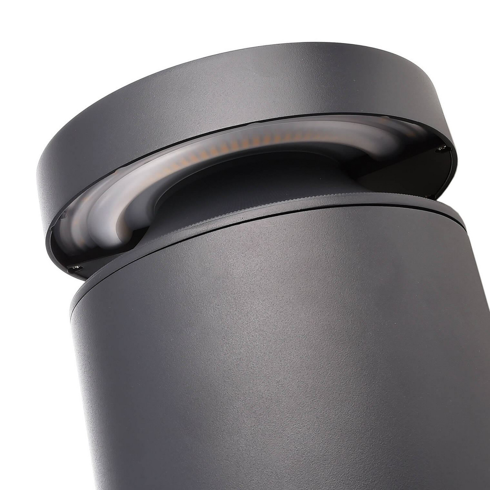 Deko-Light Faro LED bornă luminoasă LED înălțime 60 cm gri închis DALI 3.000 K - modern - Aluminiu