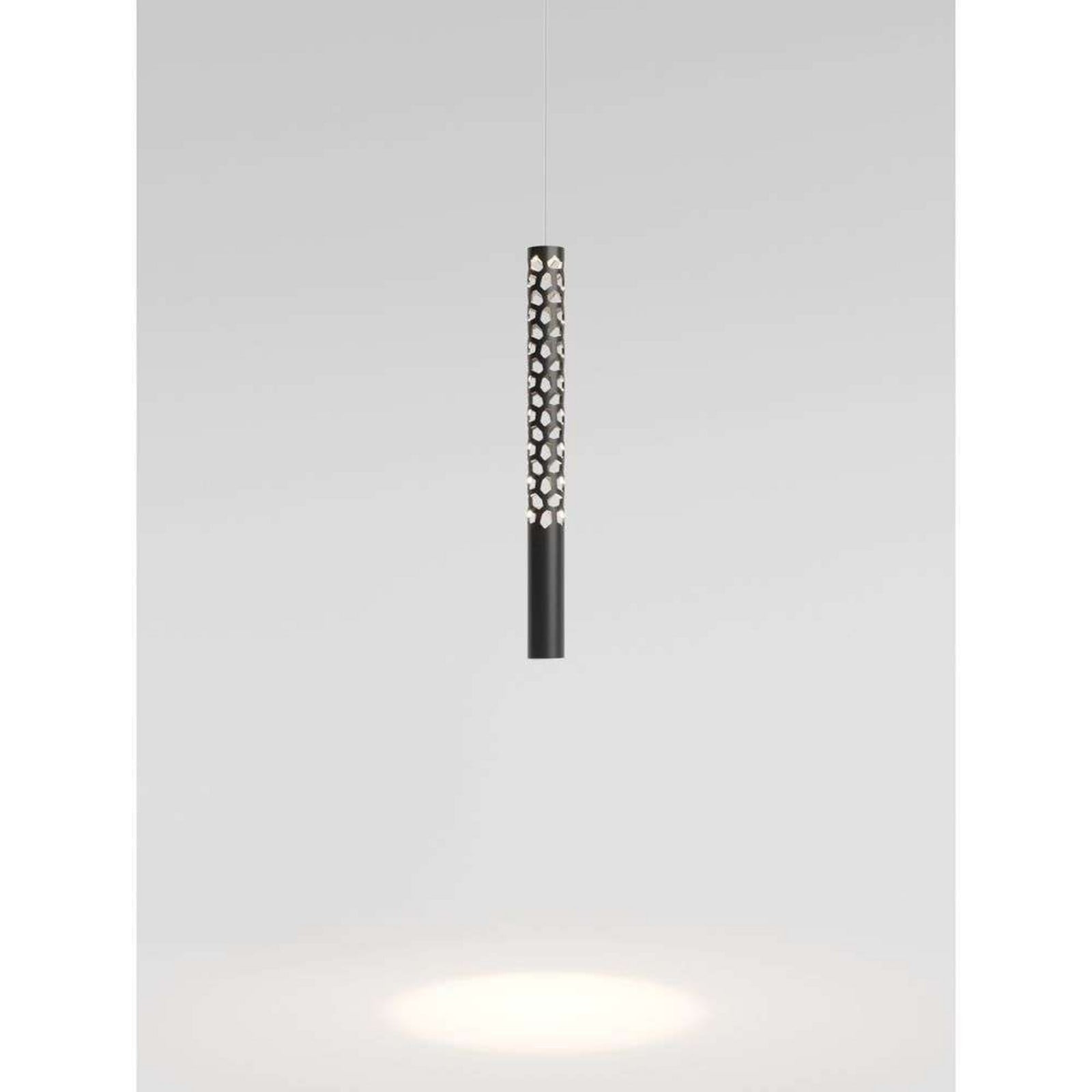 Squiggle H6 Pendel Matt Black Rotaliana - Metal