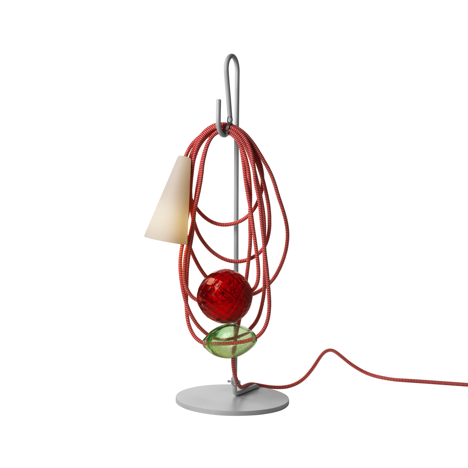 Foscarini Filo LED-Tischleuchte mit Textilkabel