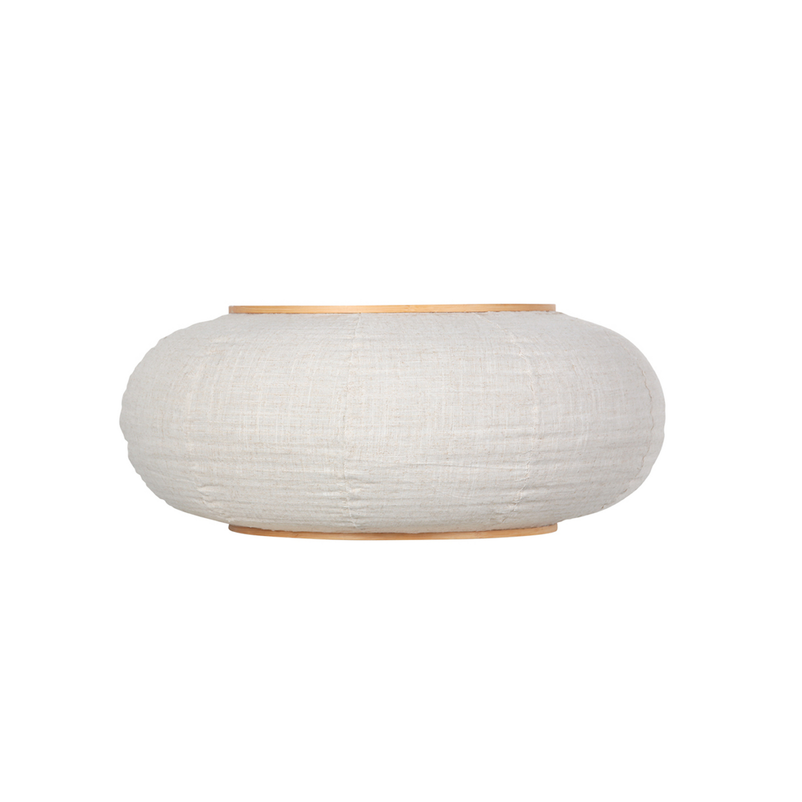 Stojacia lampa Sparkled Light v tvare oblúka, bronzová/sivá ľanová, 240 cm