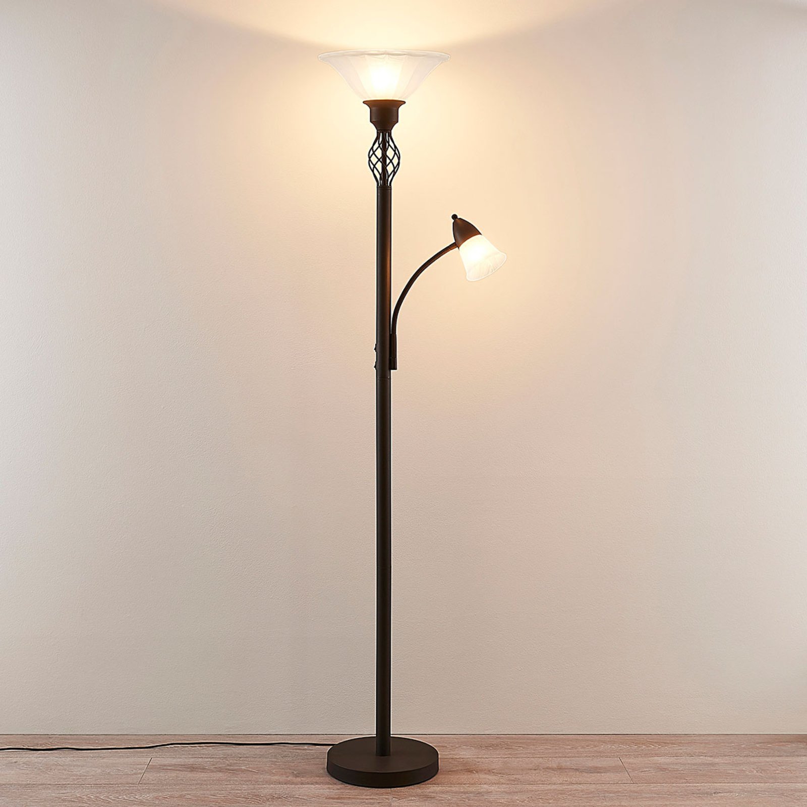 Dunja Vloerlamp Rust - Lucande