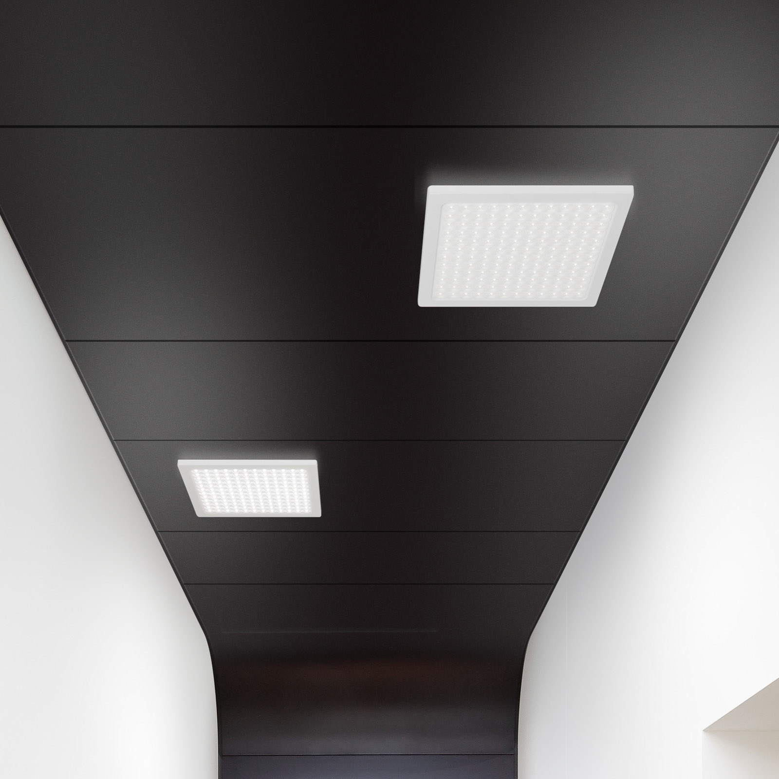 Regent Dime Office ceiling light 63cm 34W 4,000K