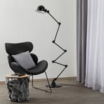 Jieldé Loft D9406 floor lamp 6 x 40 cm, black