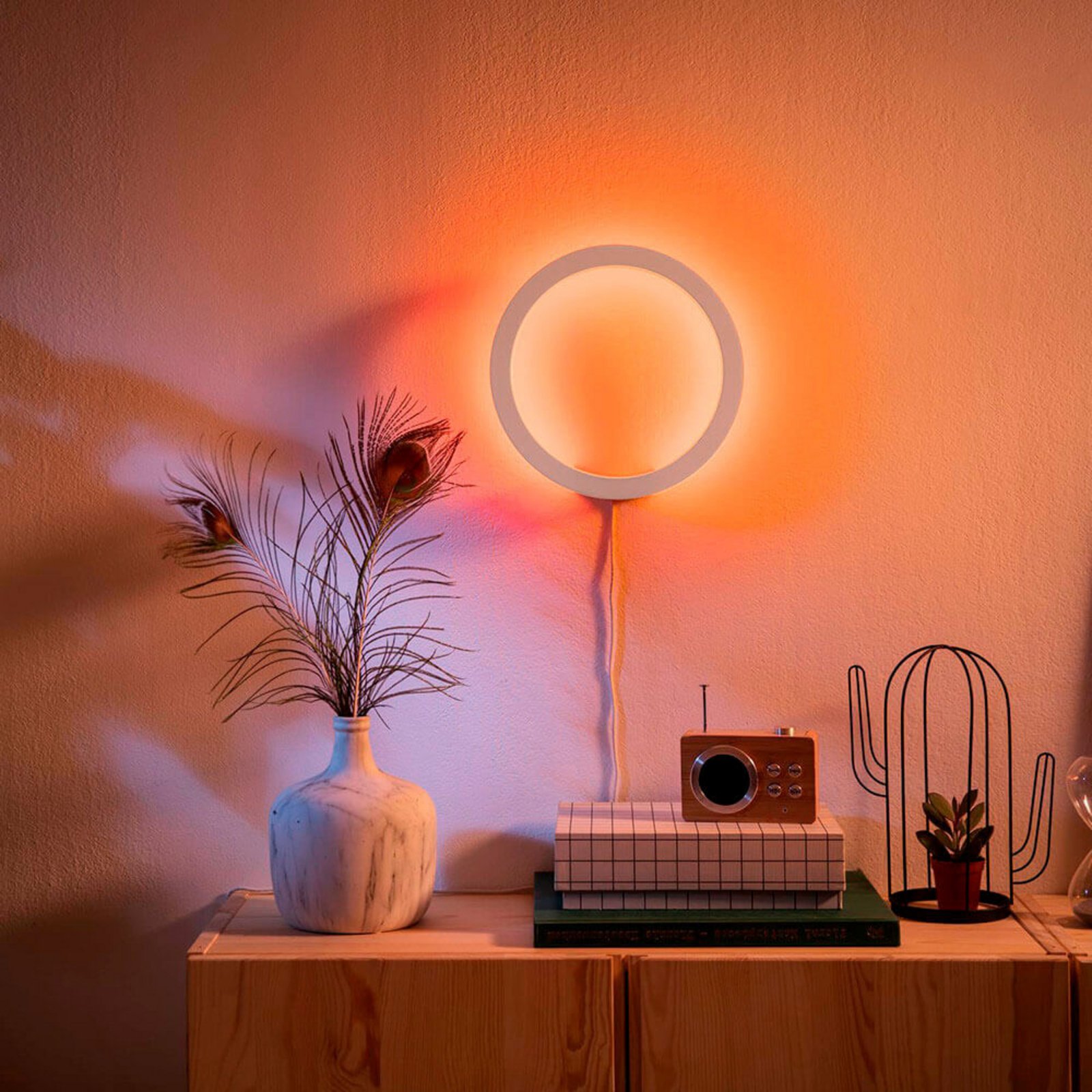 Sana Hue Aplică de Perete White Bluetooth White/Color Amb. - Philips Hue