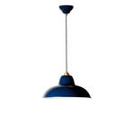 Original 1227 Midi Wide Brass Lustră Pendul Ink Blue - Anglepoise