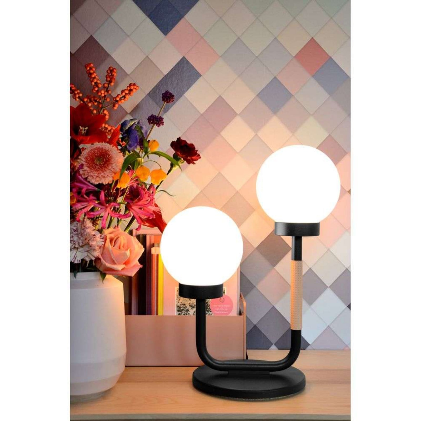 Little Darling Bordlampe Ninja Black Swedish Ninja - Stue - Metal