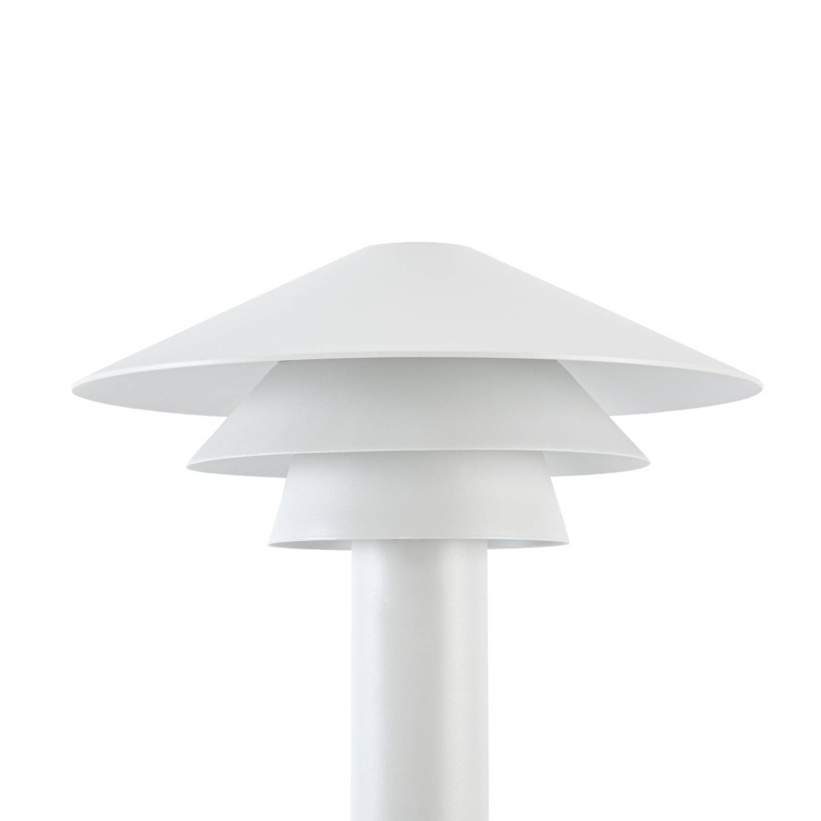 Słupek oświetleniowy LED Lucande Montaro, 110 cm, biały, IP54
