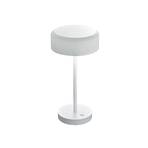 BANKAMP Mesh LED table lamp, dimmer, white