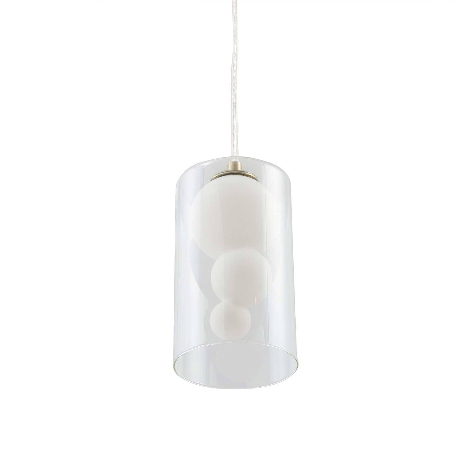 Kupla Pendel Opal/Klar - Lindby