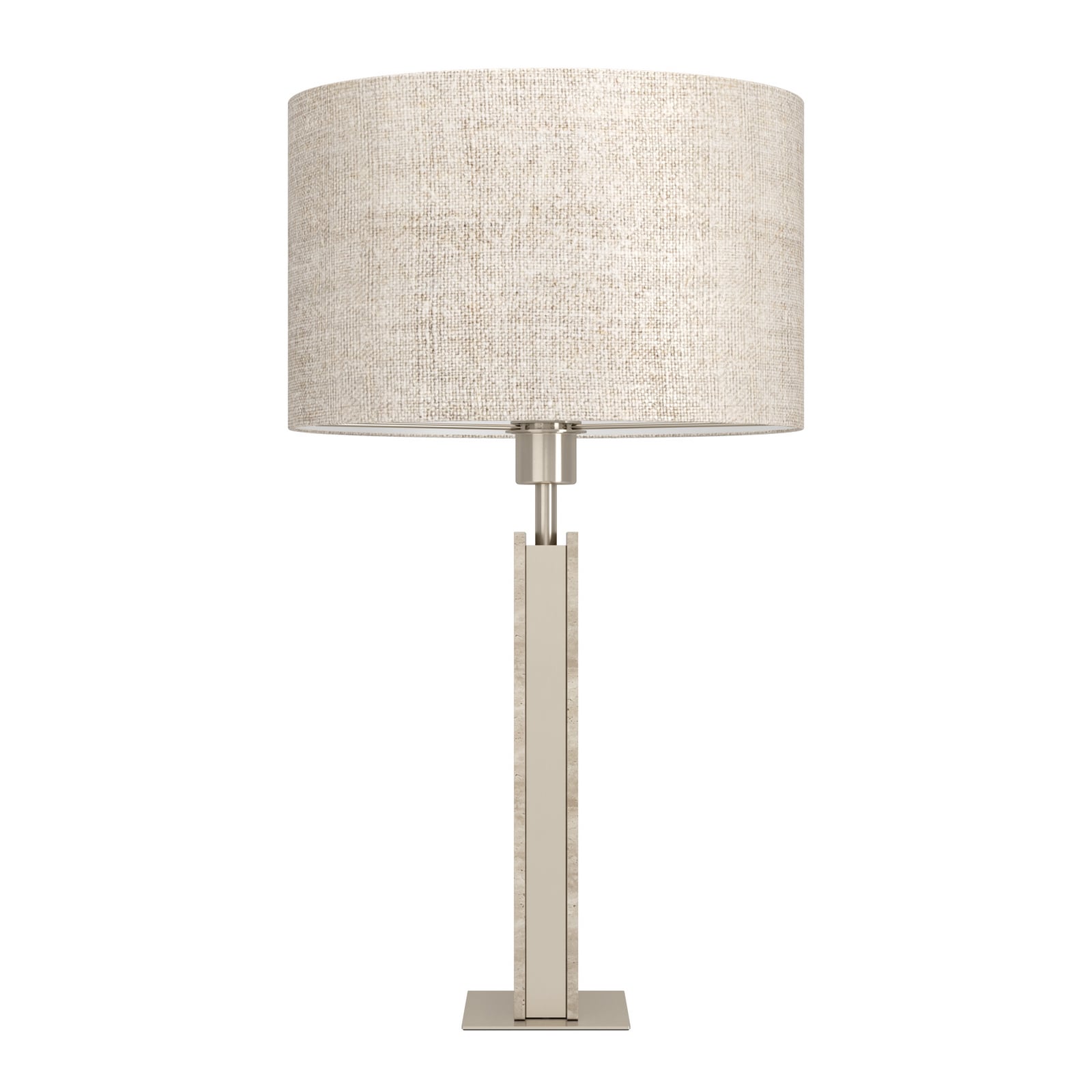 Belesar Tischlampe, Leinen natur, E27 - EGLO Stars Of Light