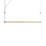 Squiggle H8 Pendant 2700K Gold - Rotaliana