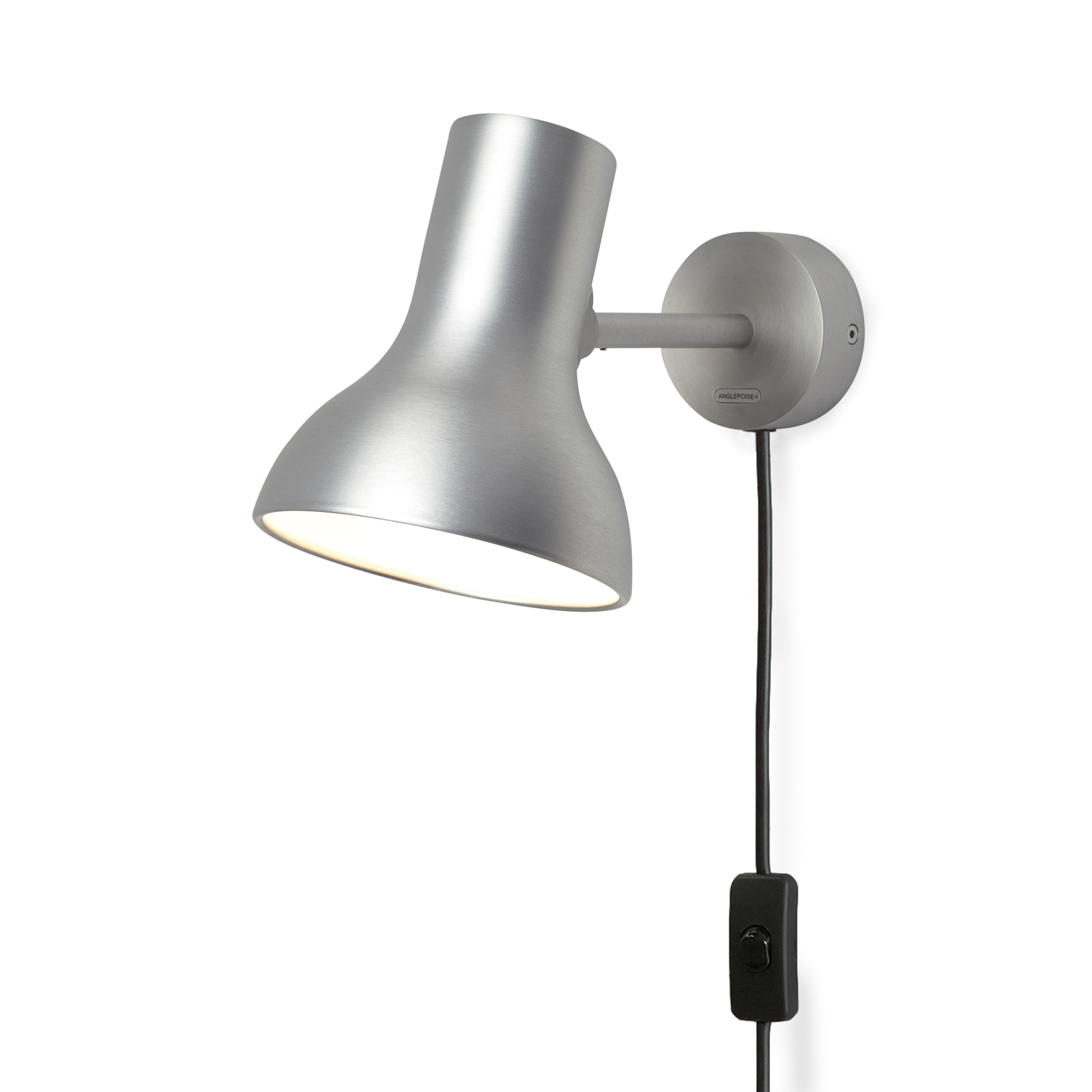 Anglepoise Type 75 Mini Metallic Wandlampe Stecker