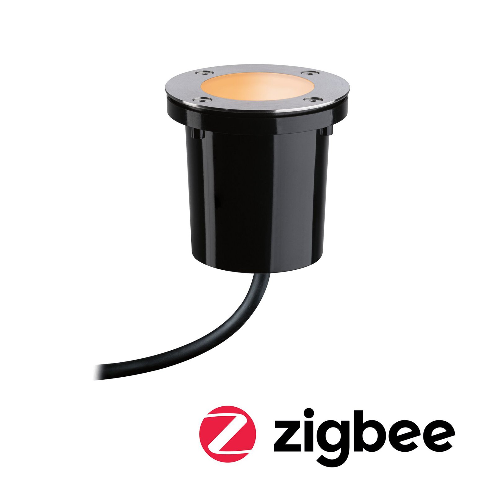 Paulmann Plug & Shine infälld golvlampa ZigBee CCT