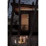 Outdoor Søyle Stearinlys LED 8,4x15 cm Hvit - Uyuni Lighting