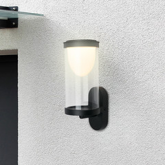 Kinkiet zewnętrzny LED 3930015, czarny, ściemniacz dotykowy