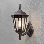 Firenze vanjska zidna svjetiljka, stojeća, 48cm, crna