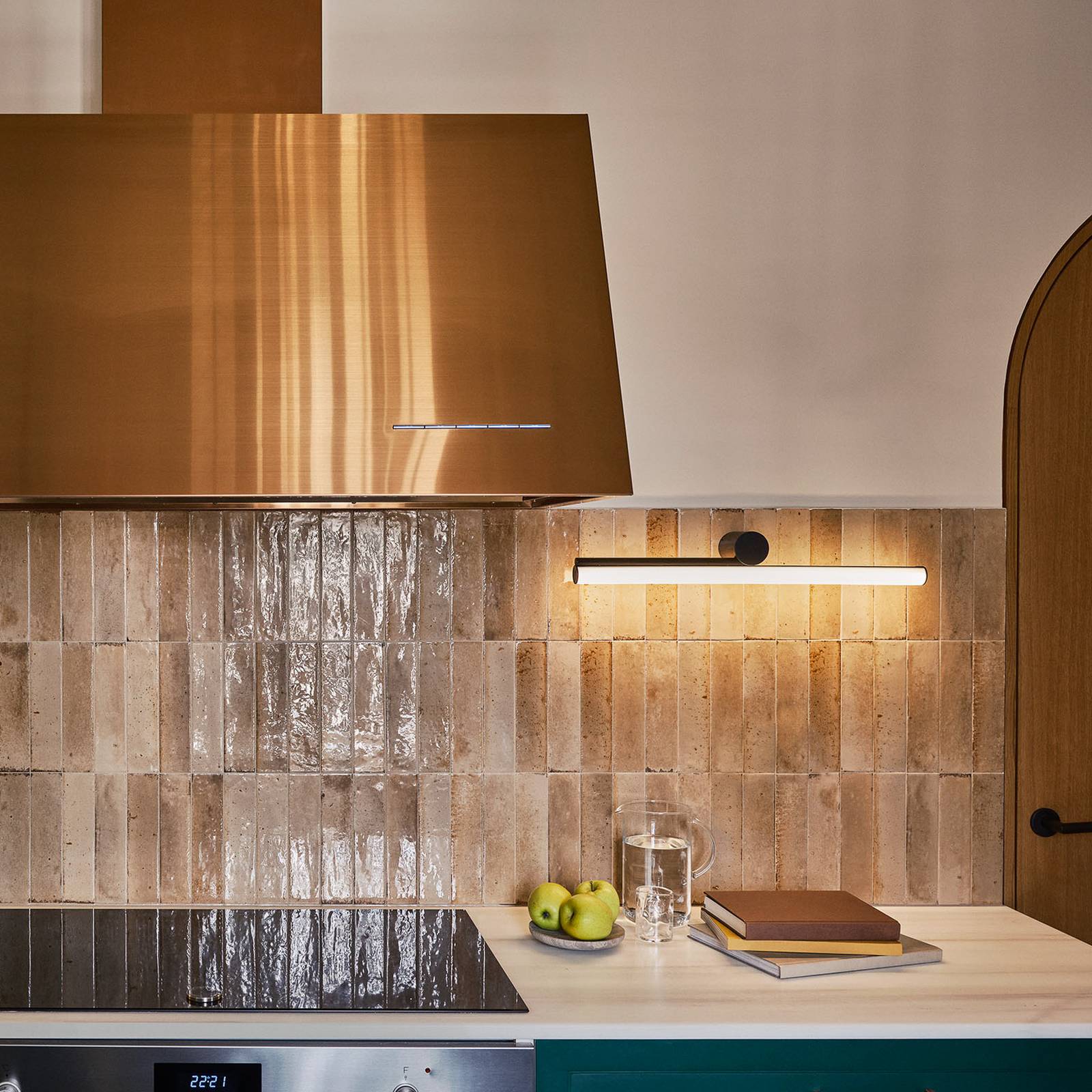 MARSET Ambrosia A 60 lewa czarna 3000 K TRIAC z sterownikiem