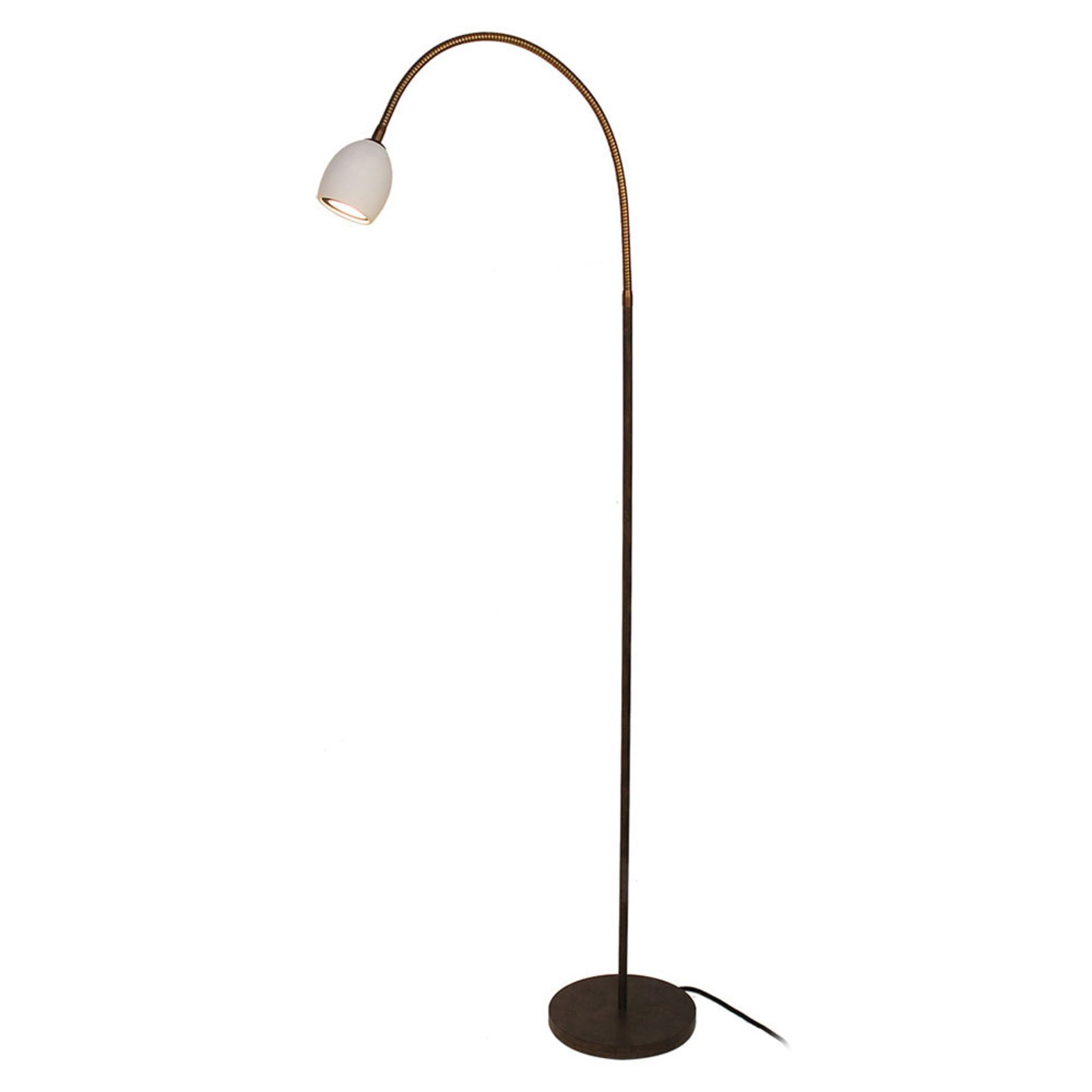 Menzel Provence matt golvlampa 1 lampa med flexarm